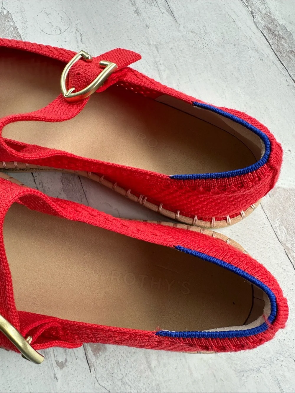 Rothy's • The Espadrille Mary Jane NWOB